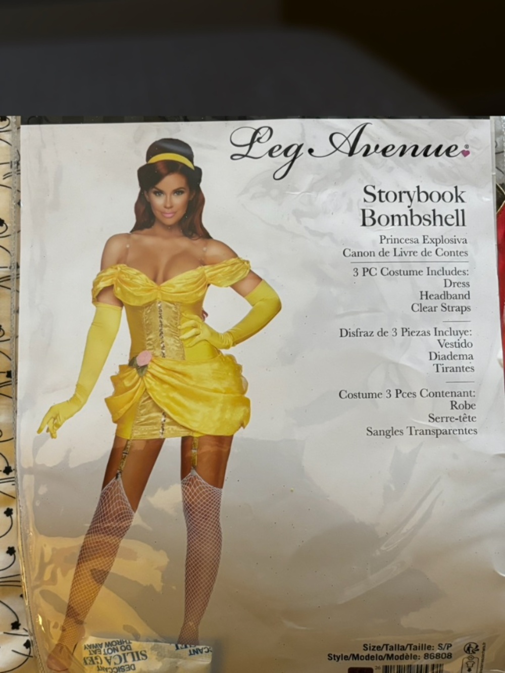 Leg Avenue Storybook Bombshell Belle princess costume